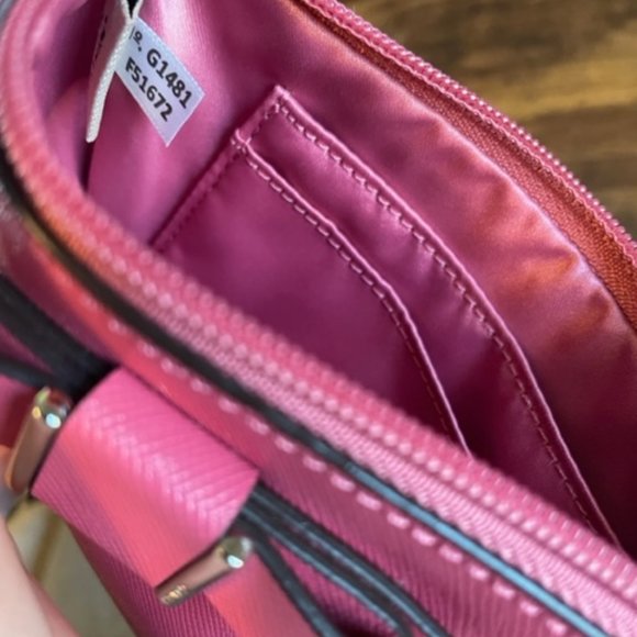 Coach Darcy Bow Wristlet - Picture 4 of 5